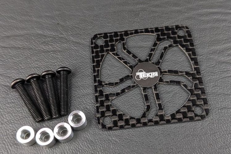 Tekin Fan Cover 40mm Graphite