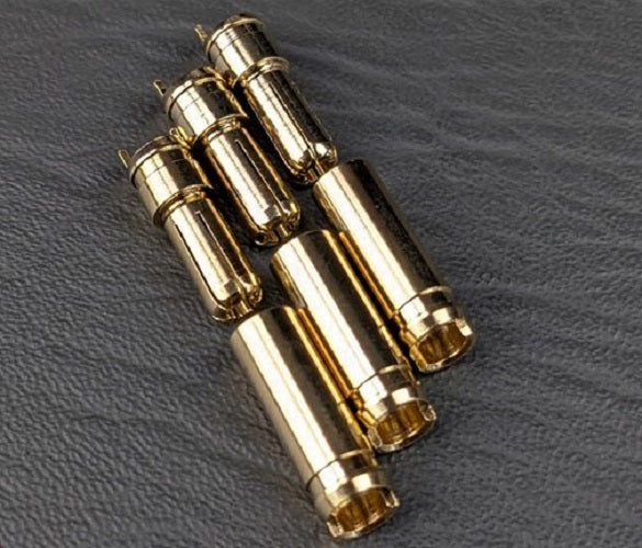 Tekin 5mm Straight Male and Female 3 Sets