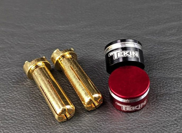 Tekin 5mm Bullets 90deg Lopro Heatsink 2pcs