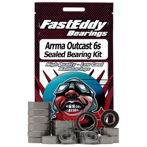 Fasteddy TFE4495 Arrma Outcast 6S Sealed Bearing Kit