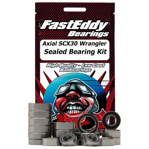 Team FastEddy Axial SCX30 Wrangler Sealed Bearing Kit