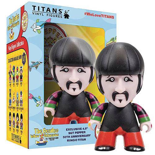 ToyShnip The Beatles Sgt. Pepper 50th Annyiversary Ringo 4.5-Inch Titan Vinyl Figure — Action & Toy Figures