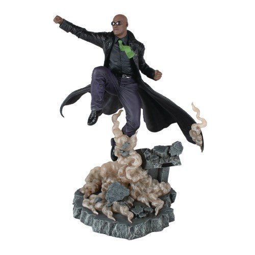 ToyShnip The Matrix Gallery Morpheus PVC 12-Inch Diorama — Action Figure