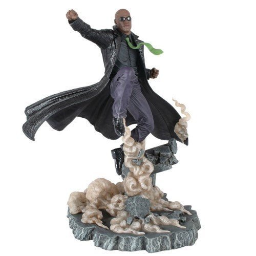 ToyShnip The Matrix Gallery Morpheus PVC 12-Inch Diorama — Action Figure