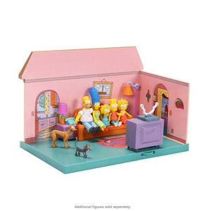 ToyShnip The Simpsons House Living Room Diorama Playset — Action Figure
