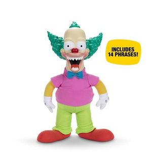 ToyShnip The Simpsons Krusty the Clown Talking Plush Doll — Action Figure