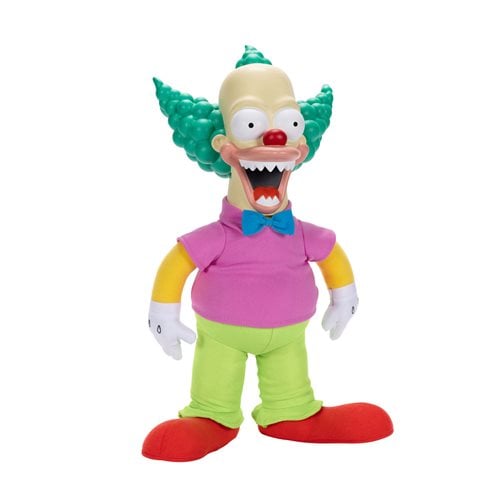 ToyShnip The Simpsons Krusty the Clown Talking Plush Doll — Action Figure