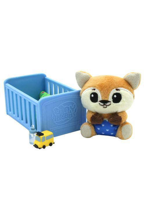 ToyShnip Tiny Tukkins Blind Pack - 6 piece set with Crib, Accessories and a mystery Plush — Toys & Games
