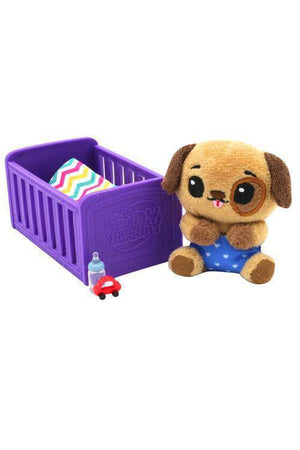 ToyShnip Tiny Tukkins Blind Pack - 6 piece set with Crib, Accessories and a mystery Plush — Toys & Games