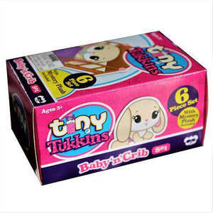 ToyShnip Tiny Tukkins Blind Pack - 6 piece set with Crib, Accessories and a mystery Plush — Toys & Games