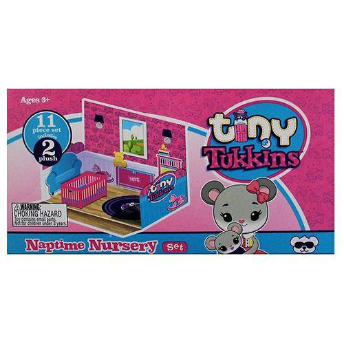 ToyShnip Tiny Tukkins - Mouse Nap-time Nursery Set — Toys & Games