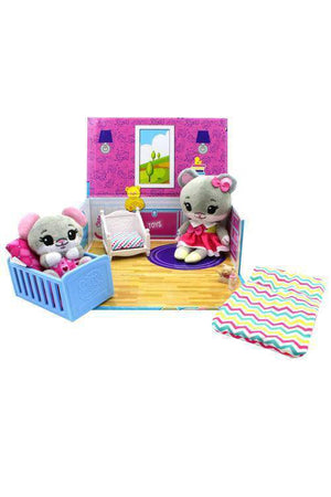 ToyShnip Tiny Tukkins - Mouse Nap-time Nursery Set — Toys & Games