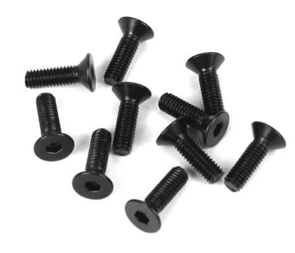 Tekno M3x10mm Flat Head Screws (10pieces) EB410.2 EB48.2 EB48.4 NB48 SCT410.3