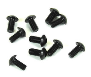Tekno M3x6mm Button Head Screws (Black 10pieces) EB410 EB48 ET410 ET48 MT410