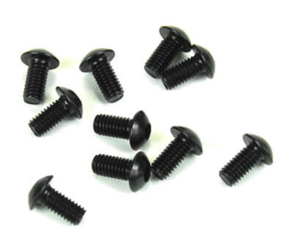 Tekno M3x6mm Button Head Screws (Black 10pieces) EB410 EB48 ET410 ET48 MT410
