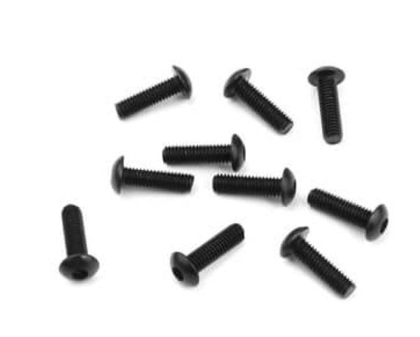 Tekno TKR1403 M3x10mm Button Head Screws (Black 10) EB410 EB48 2.0 ET410 MT410
