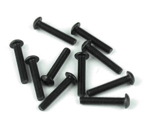 Tekno M3x16mm Button Head Screws Black EB48 EB48SL ET48 MT410 NB48 NT48 SCT410