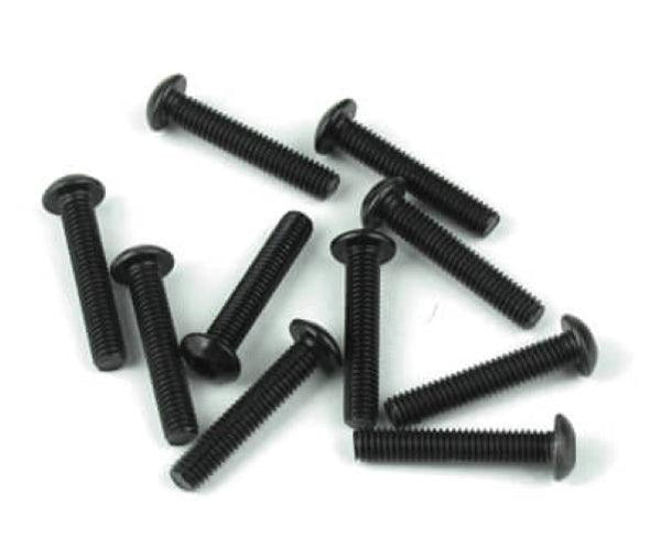 Tekno M3x16mm Button Head Screws Black EB48 EB48SL ET48 MT410 NB48 NT48 SCT410