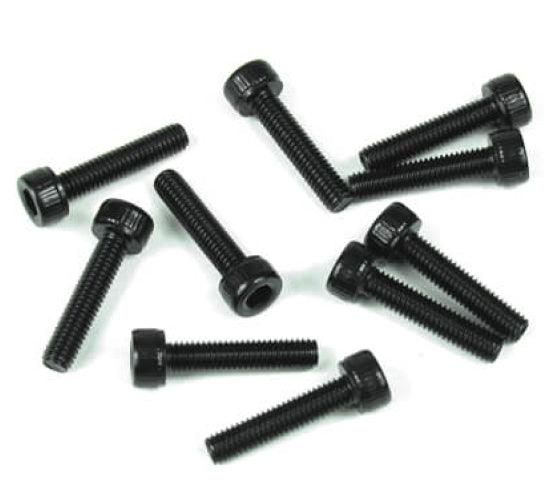 Tekno M3x14mm Cap Head Screws (Black 10pieces) EB48 NB48 ET48 SCT410