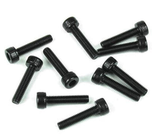 Tekno M3x14mm Cap Head Screws (Black 10pieces) EB48 NB48 ET48 SCT410
