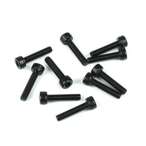 Tekno TKR1528 M3x18mm Cap Head Screws (Black 10pieces) EB48 EB48SL NB48 SCT410