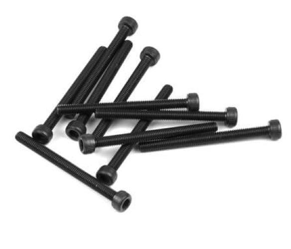 PowerHobby Tekno RC TKR1532 M3x35mm Cap Head Screws (Black 10pieces) NB48 — NB48 Parts