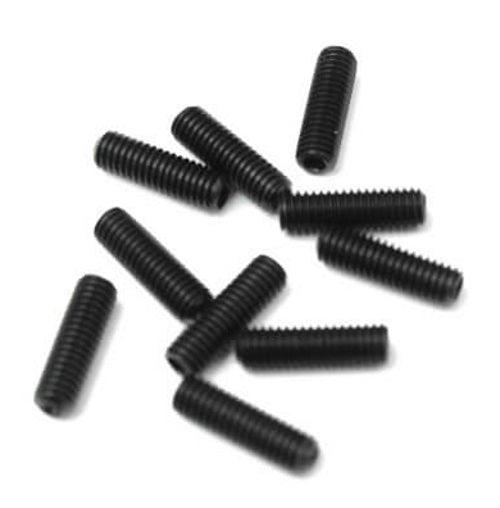 Tekno TKR1605 M3x10mm Set Screws (Black, 10pieces) EB48 SCT410 NT48 ET48 MT410