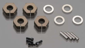 Tekno RC TKR5571A 12mm Aluminum Wheel Hex Set (4) SCT410