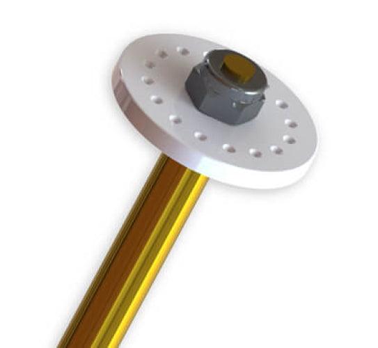 Tekno Shock Piston Blanks (CNC, Flat/Flat 16 Dimples) EB48 EB48SL ET48 MT410