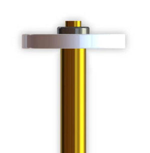 Tekno Shock Piston Blanks (CNC, Flat/Flat 16 Dimples) EB48 EB48SL ET48 MT410