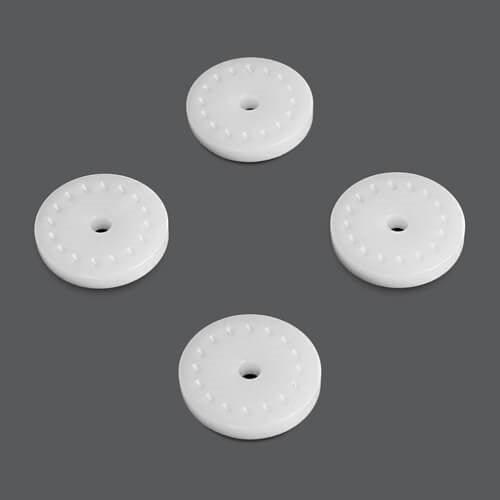 Tekno Shock Piston Blanks (CNC, Flat/Flat 16 Dimples) EB48 EB48SL ET48 MT410