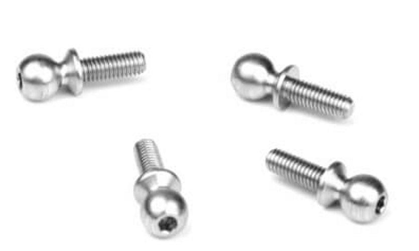 Tekno RC TKR6208 Ball Stud 5.5mm Short Neck 8mm Thread (4) EB410