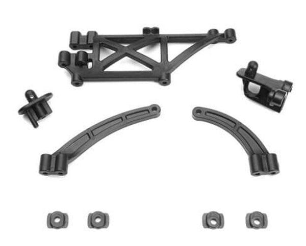 Tekno RC TKR6538 Chassis Brace, Body Mount Set EB410