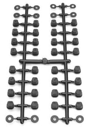 Tekno RC TKR6544 Hinge Pin Inserts Wheelbase Shims EB410