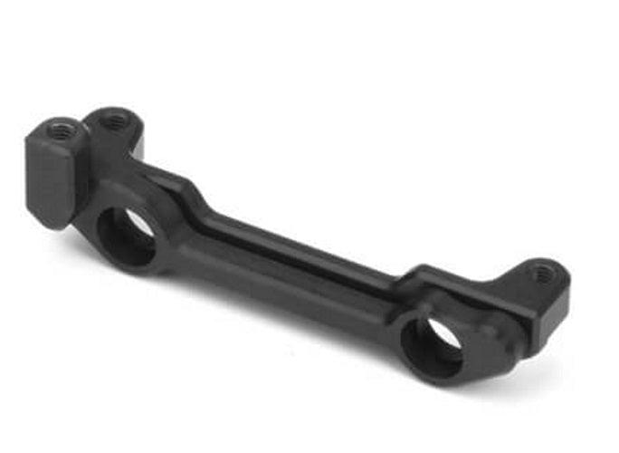 Tekno RC TKR6560A Aluminum Ackerman Plate (CNC 7075 Black Ano) EB410 ET410