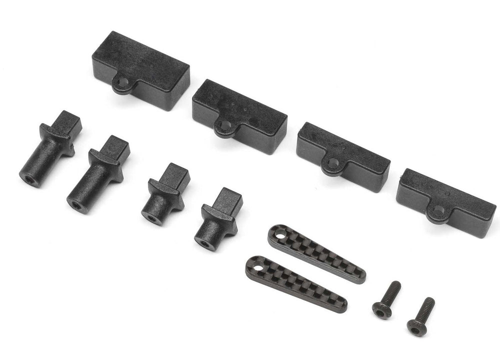 Losi TLR231102 Carbon Tab Battery Mount Set 22X-4
