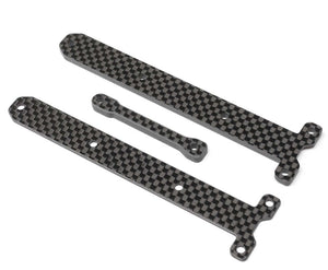 Losi TLR231104 Carbon Chassis Brace Supports 1.5 & 3.5mm 22X-4