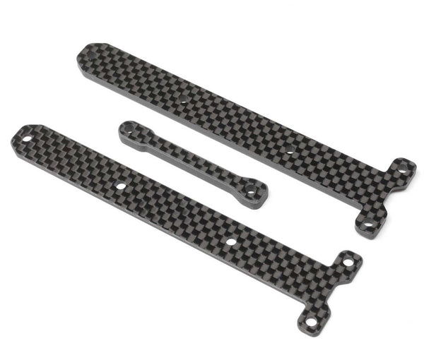Losi TLR231104 Carbon Chassis Brace Supports 1.5 & 3.5mm 22X-4