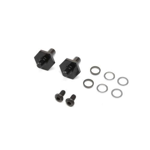 Losi TLR232136 Front Axle Black Aluminum 12mm (2): 22