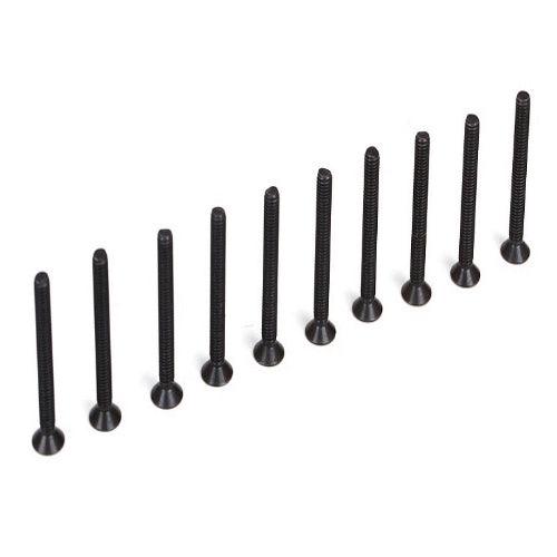 LOSI TLR235004 Flat Head Screws / M3 x 25mm (10) 22-4