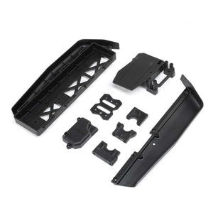 losi TLR241071 Battery Tray, Center Diff & Servo Mount 8XE 2.0