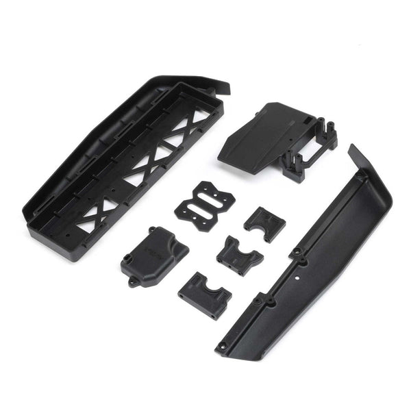 losi TLR241071 Battery Tray, Center Diff & Servo Mount 8XE 2.0