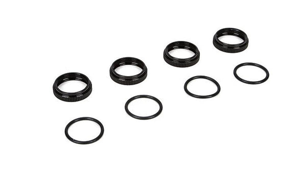 Losi TLR243005 16mm Shock Pre Load Collars w/O Rings 4  8ight 3.0