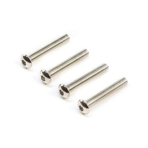 Losi TLR245006 Left Hand Button Head Screws M3x20mm (4) 8ight-X 8ight XT / XTE