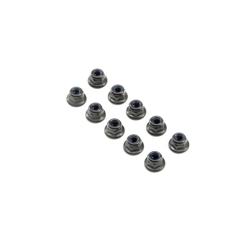 Losi Racing TLR245016 M3 Flanged Lock Nuts (10) 8ight-X 22X-4 8ight XT / XTE