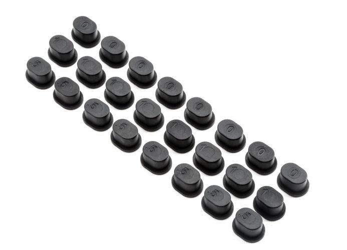 Losi Racing TLR254002 Adjustable Hinge Pin Brace Inserts 5IVE B 5IVE T MINI WRC