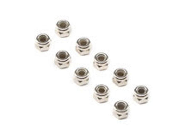 Losi TLR256005 Nylock Nut M4 (10) 5ive-B Tenacity 8ight-X 8ight XT / XTE