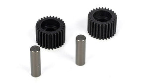 Losi TLR2966 Idler Gear & Shaft Set (2) TLR ALL 22/T-SCT-2.0 22 4.0