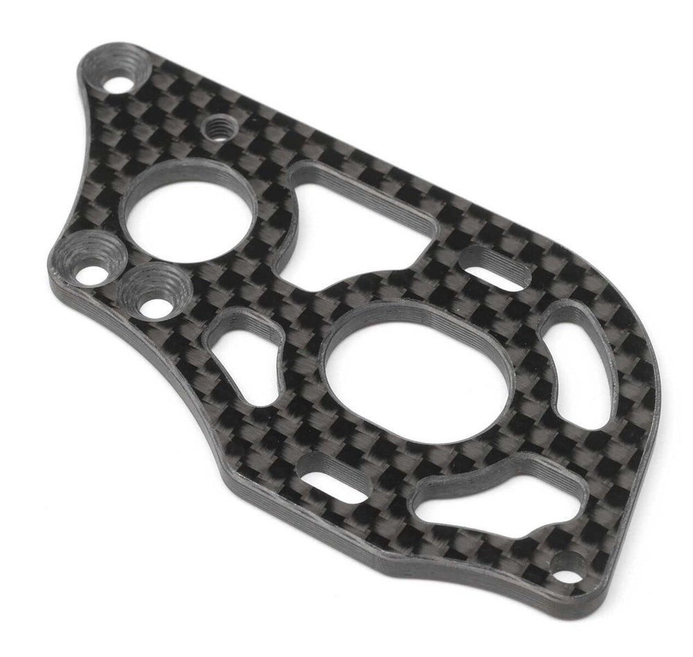 Losi TLR332089 Carbon Motor Plate 3-Gear Laydown 22 5.0