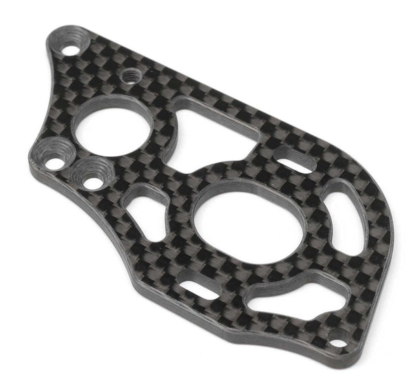 Losi TLR332089 Carbon Motor Plate 3-Gear Laydown 22 5.0